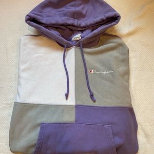 Champion Reverse Weave Color Block Hoodie